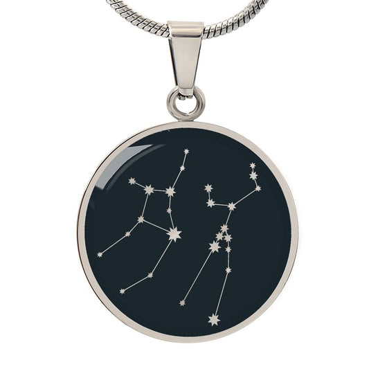 Match Made in Heaven Graphic - Custom Couples Zodiac Necklace & Gift Box