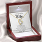 Luxe Heart Necklace for Wife - If I Lost it All Today - Necklace with Gift Box