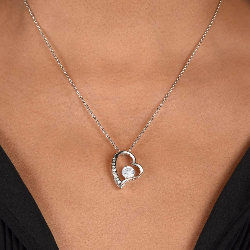 Luxe Heart Necklace for Wife - For All That We Shared - Necklace with Gift Box