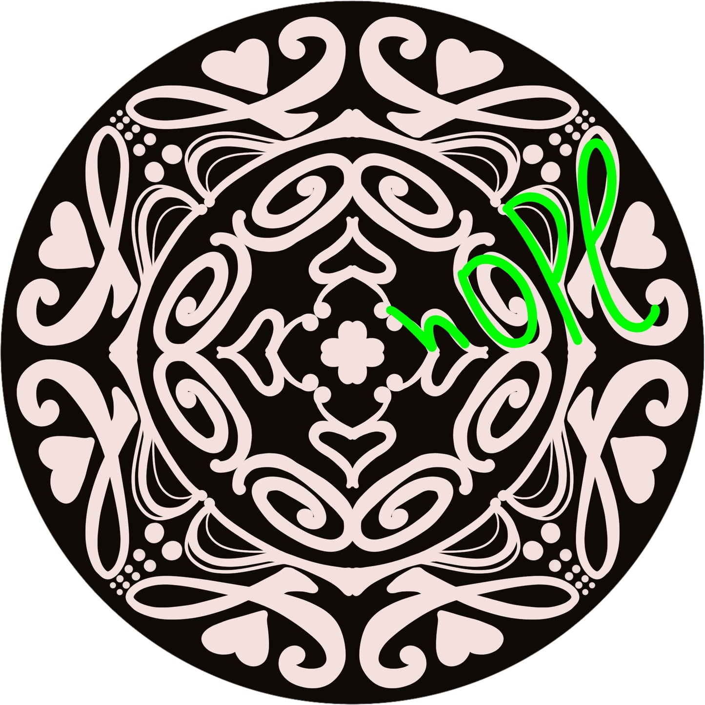 Wordala Word Mandala "HOPE"