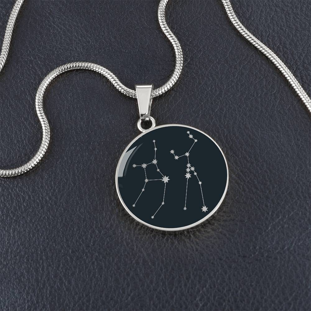 Match Made in Heaven Graphic - Custom Couples Zodiac Necklace & Gift Box