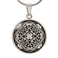 Love Bloom Matching Couples Necklace Pendant - CUSTOM INITIALS