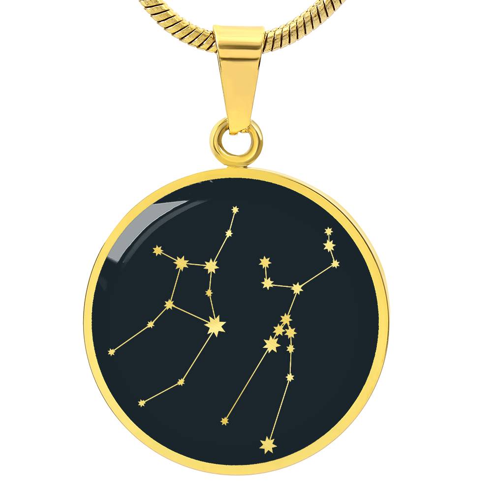 Match Made in Heaven Graphic - Custom Couples Zodiac Necklace & Gift Box