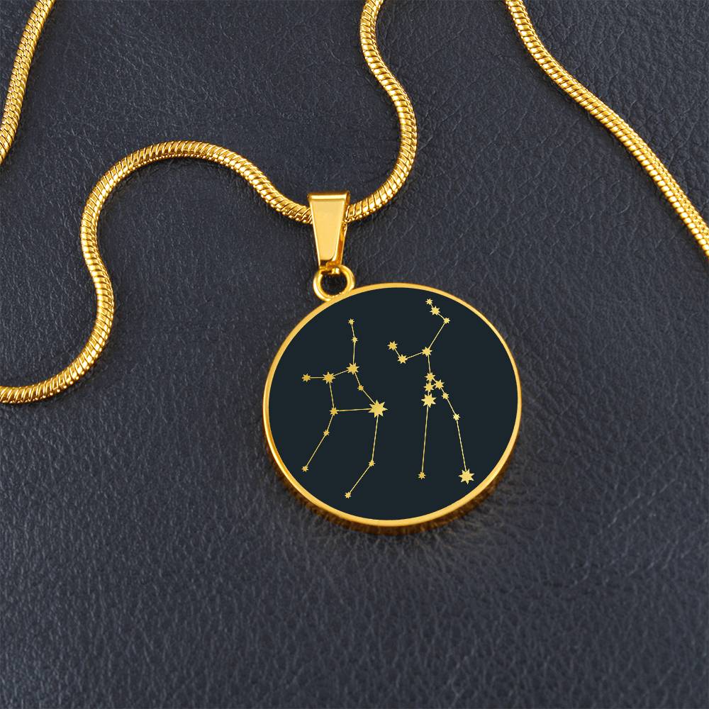 Match Made in Heaven Graphic - Custom Couples Zodiac Necklace & Gift Box