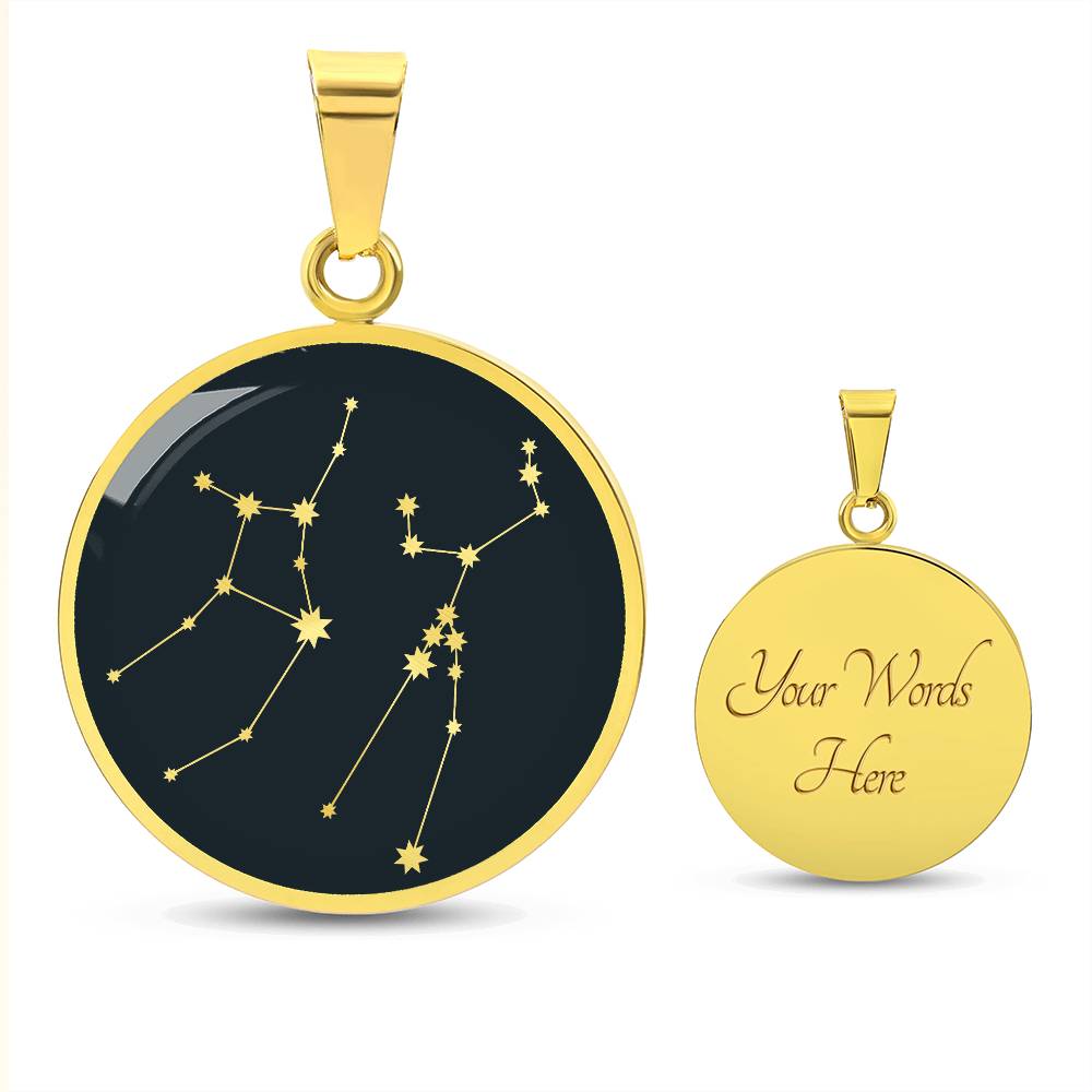 Match Made in Heaven Graphic - Custom Couples Zodiac Necklace & Gift Box